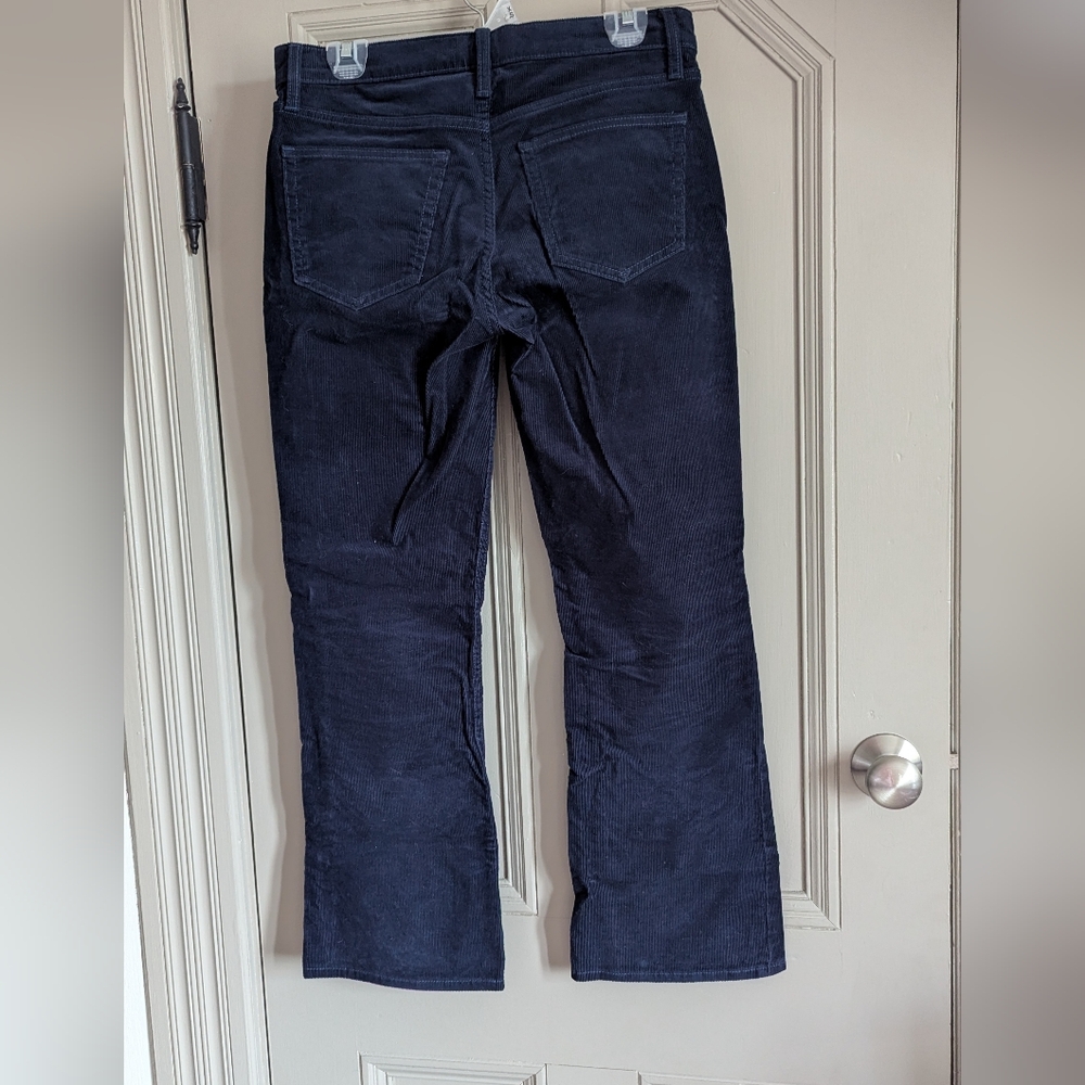 GAP Navy Baby Boot Corduroy Pants - Picture 2 of 3